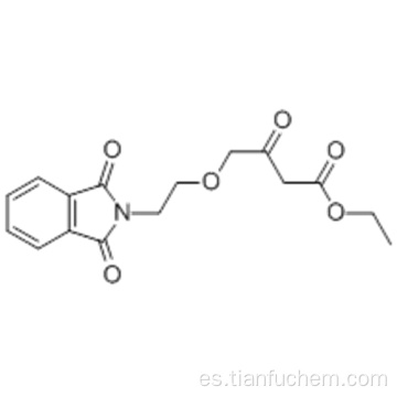 Ácido butanoico, 4- [2- (1,3-dihidro-1,3-dioxo-2H-isoindol-2-il) etoxi] -3-oxo-, éster etílico CAS 88150-75-8